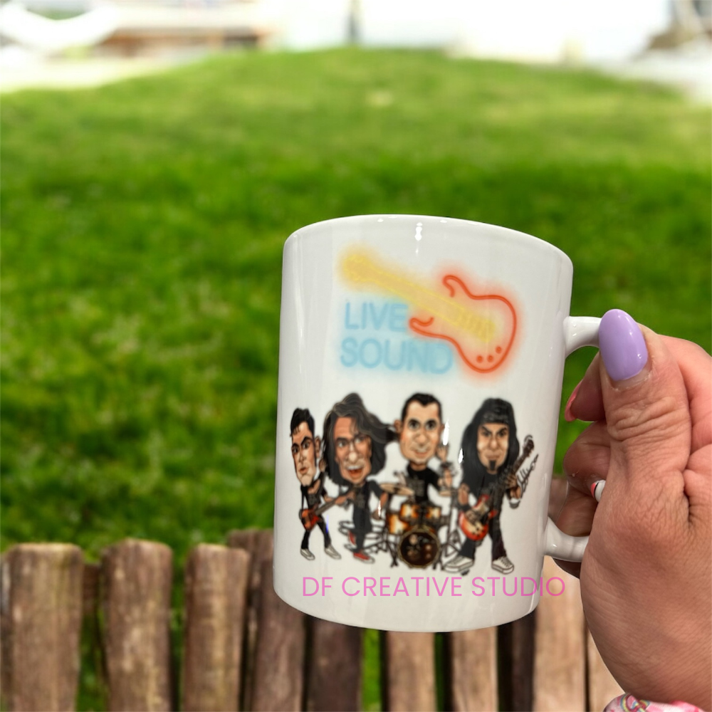 CUSTOM MUGS 11oz - 15 oz. SUBLIMATED, ANY DESIGN YOU DREAM OF!