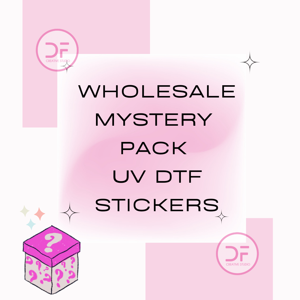 π Wholesale Mystery Pack β 100 UV DTF Stickers for 16oz Libbey Cups! π