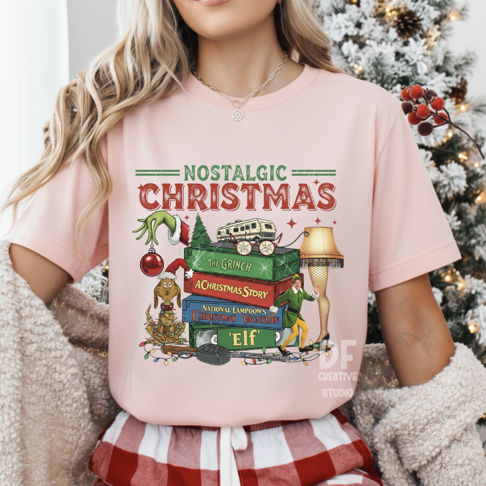 Nostalgic Christmas Full Colour Transfer
