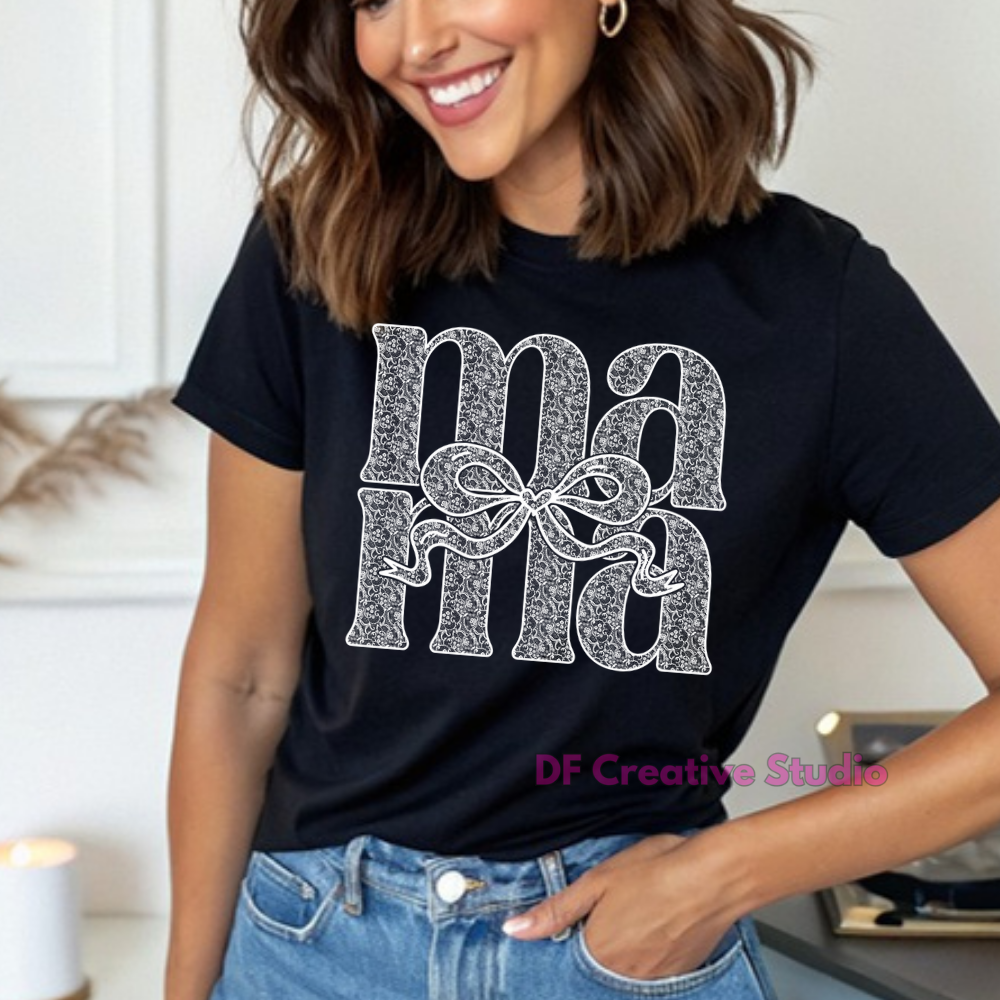 LACE MAMA FULL COLOUR TRANSFER