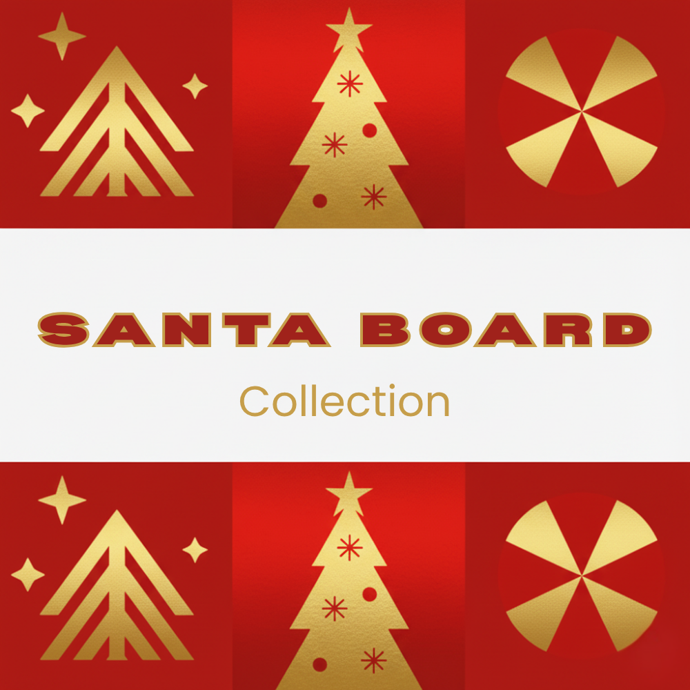 Santa Board Tray UV DTF Decals