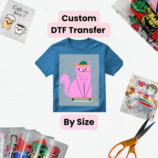 DTF TRANSFER BY SIZE