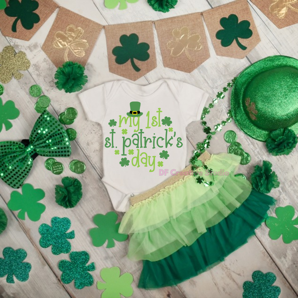 TODDLER YOUTH MY FIRST ST. PATRICK'S DAY FULL COLOUR TRANSFER