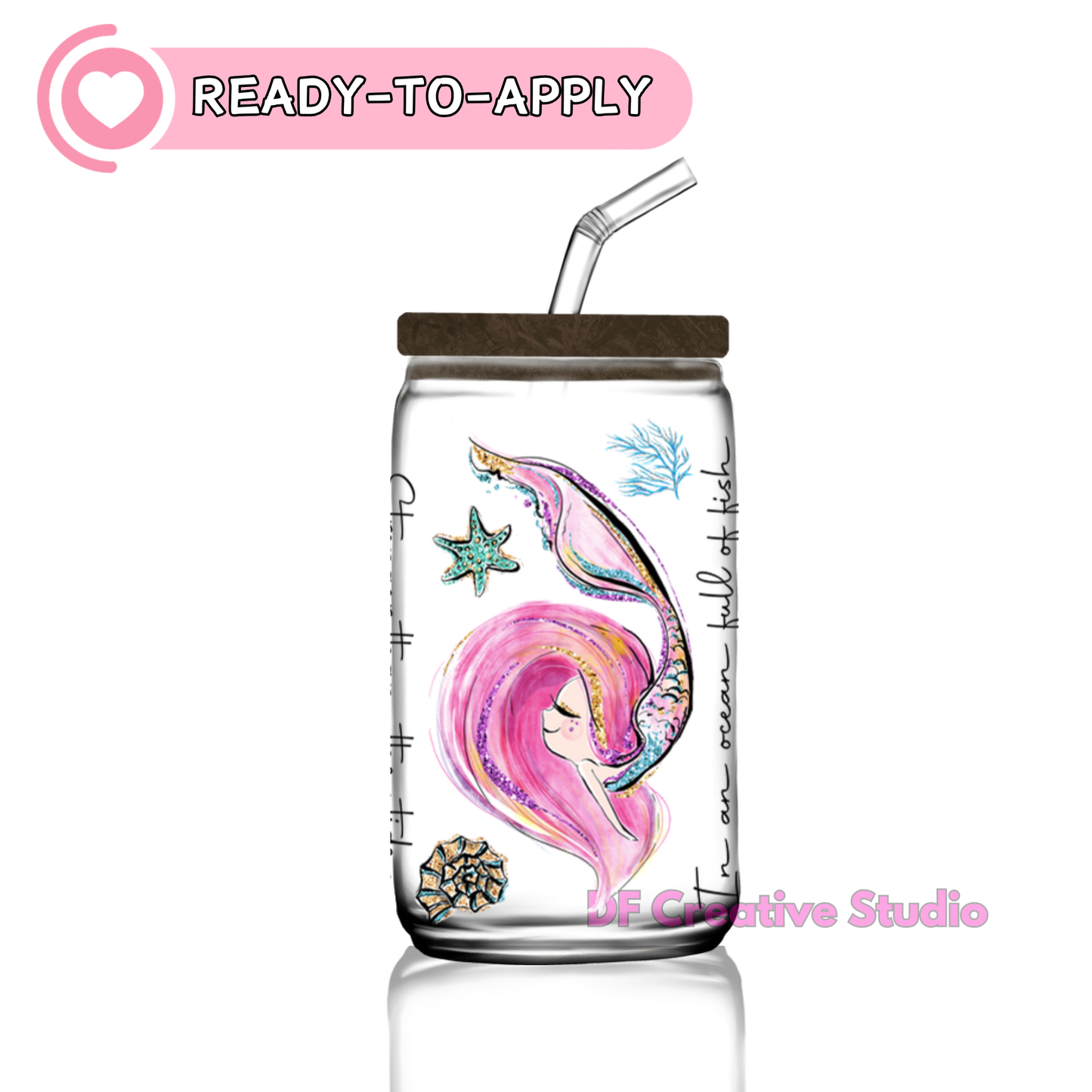 Mermaids | 16oz Cup UV DTF Decal