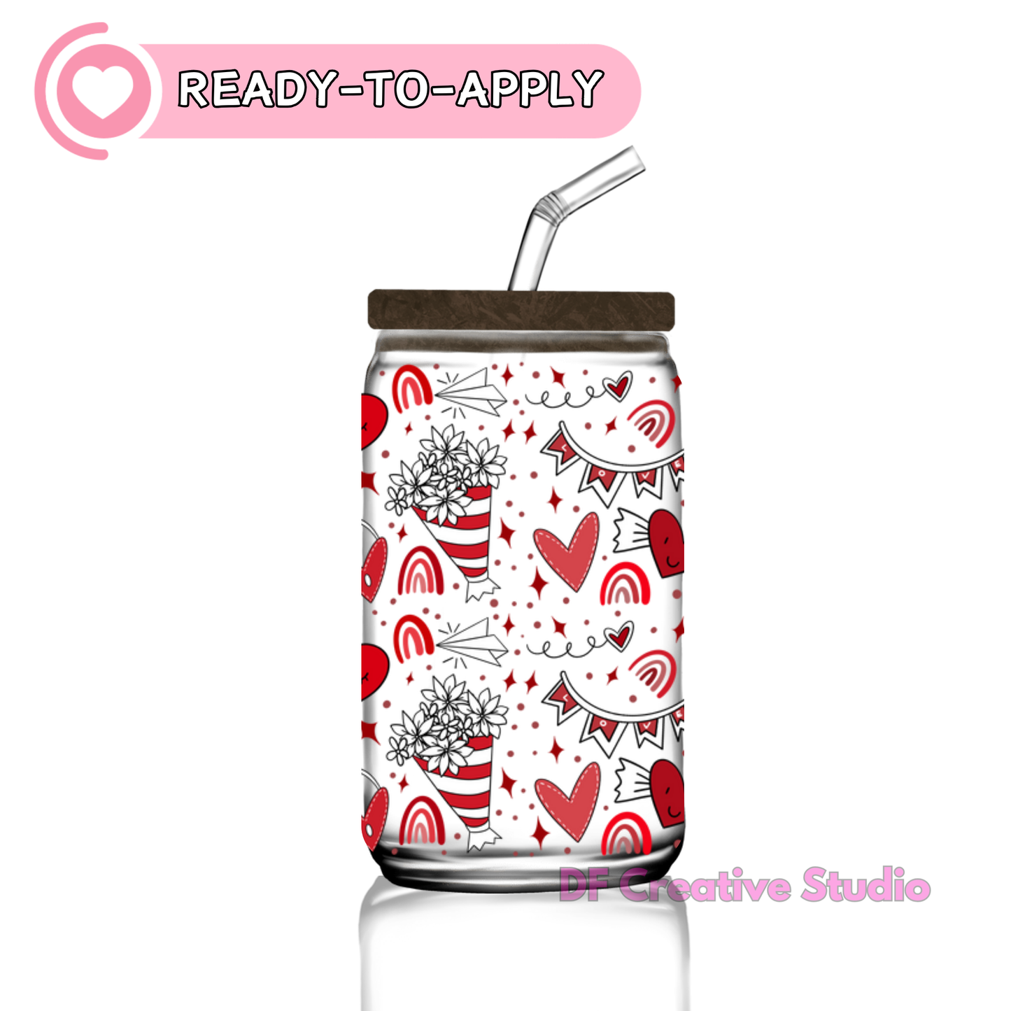 Love Mail | 16oz Cup UV DTF Decal