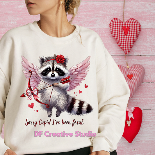 RACCOON SORRY CUPID I’VE BEEN FERAL