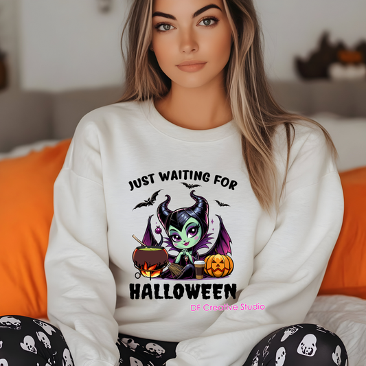 JUST WAITING FOR HALLOWEEN MALEFICENT
