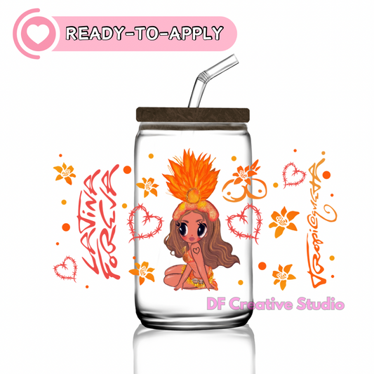 Latina Foreva | 16oz. Cup UV DTF Decal