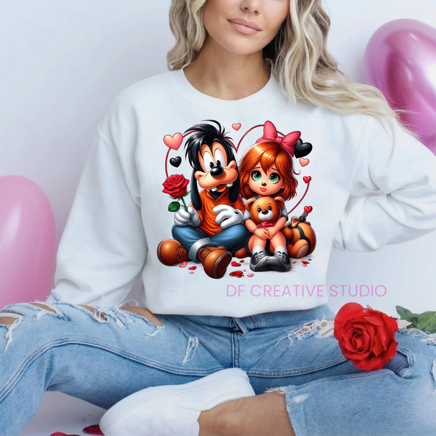 COUPLE LOVE FULL COLOUR TRANSFER