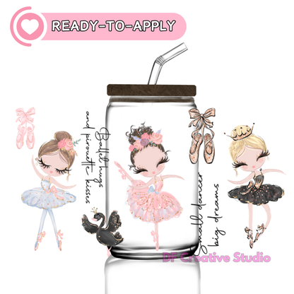 Ballerina | 16oz Cup UV DTF Decal