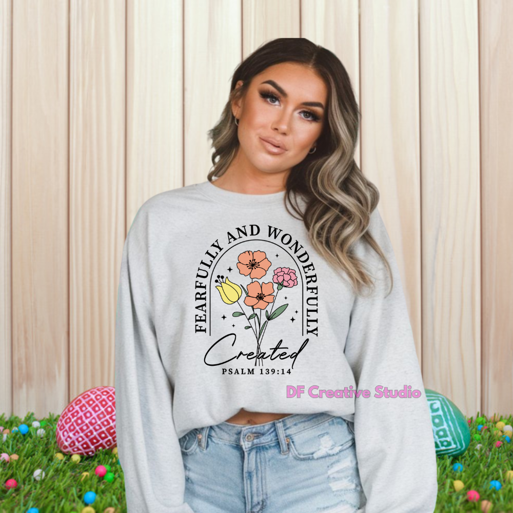 FEARFULLY AND WONDERFULL FULL COLOUR TRANSFER
