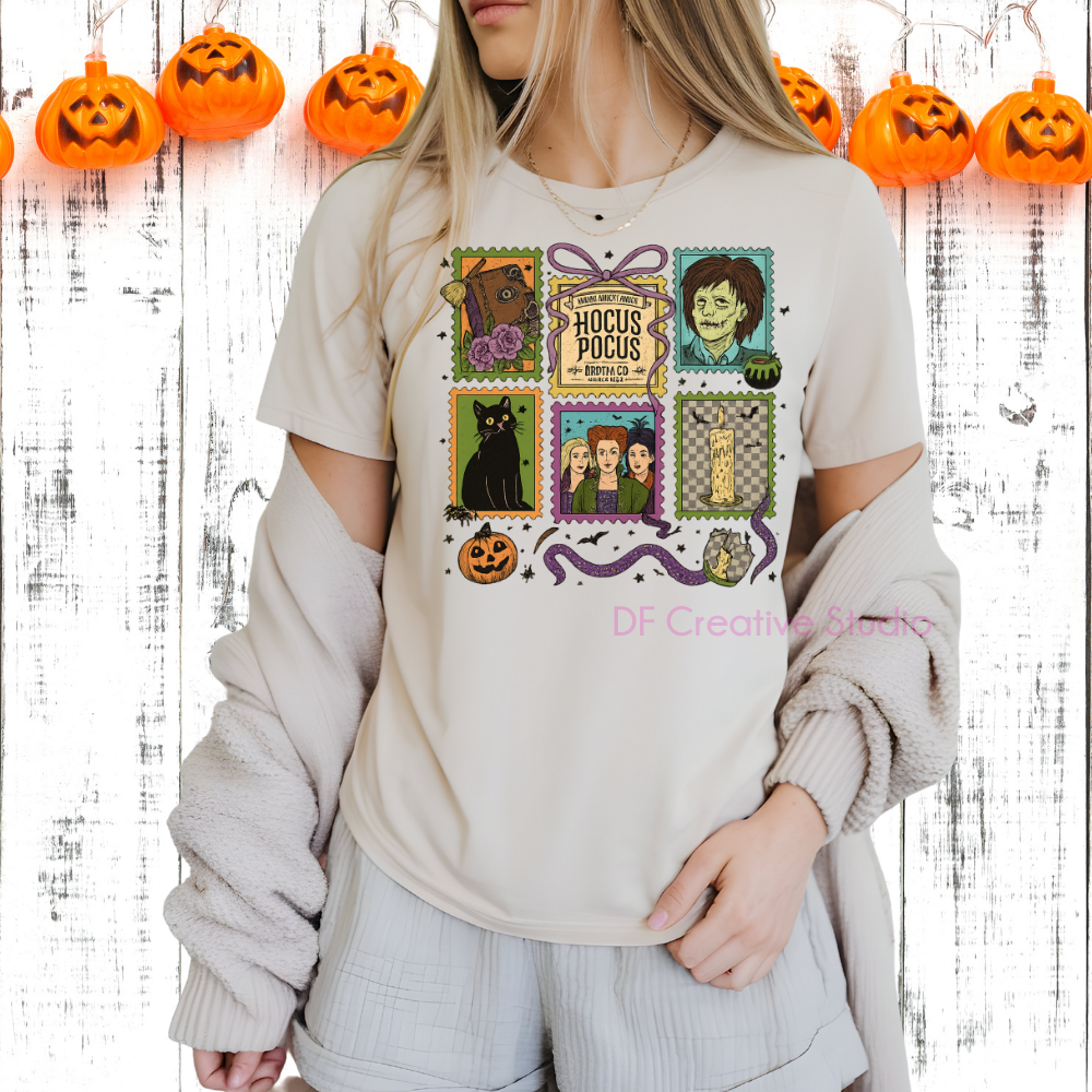 HOCUS POCUS FULL COLOUR TRANSFER