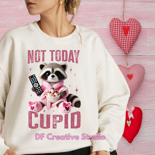 RACCOON NOT TODAY CUPID