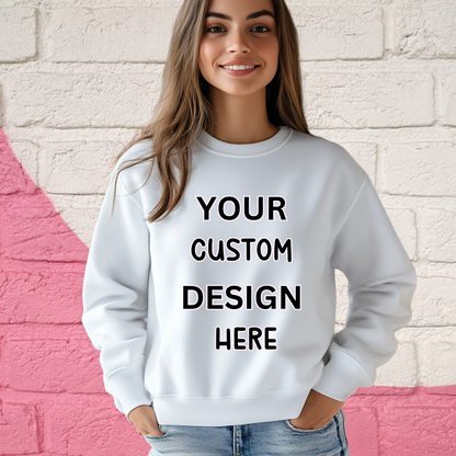 CUSTOM CREWNECK SWEATER - BRIGHT COLORS