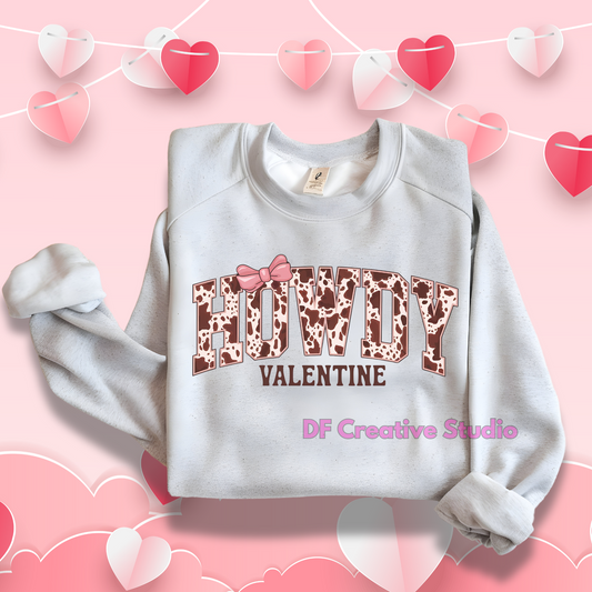 HOWDY VALENTINE FULL COLOR TRANSFER