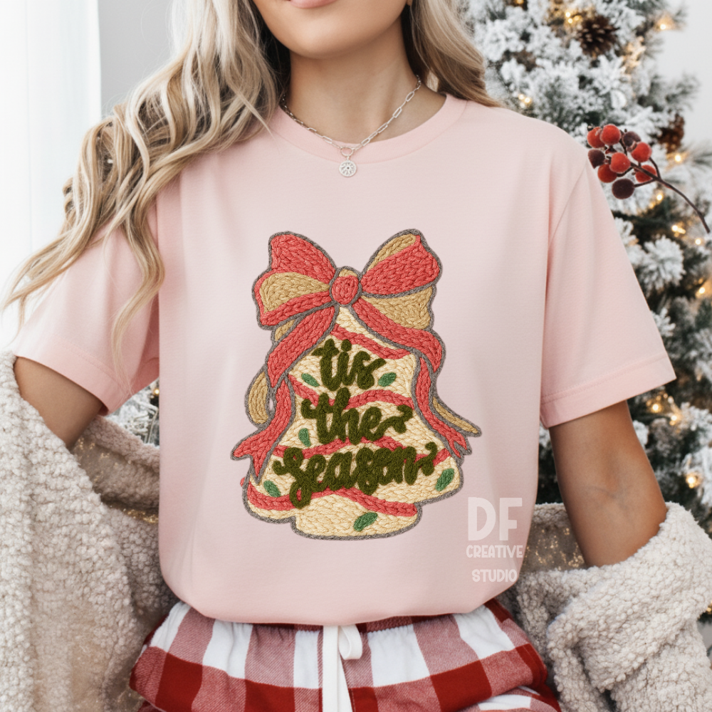 ‘‘Tis The Season Crochet Yarn Full Colour Transfer