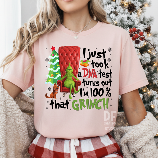I’m 100% that Grinch Full Colour Transfer