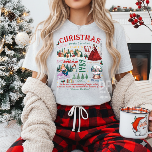 Christmas Taylor’s Version Full Colour Transfer