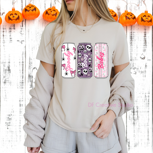 SPOOKY ENERGY DRINK FULL COLOUR TRANSFER