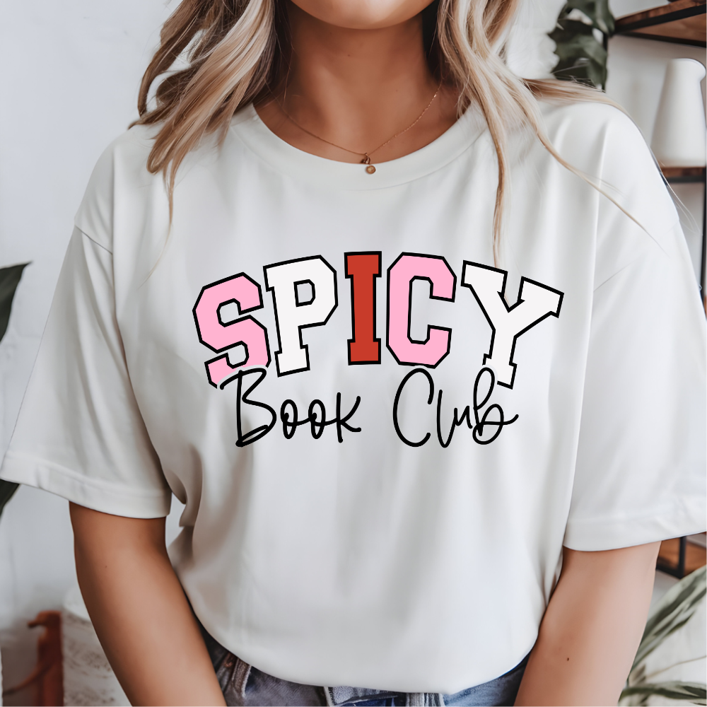 SPICY BOOK CLUB FULL COLOUR TRANSFER