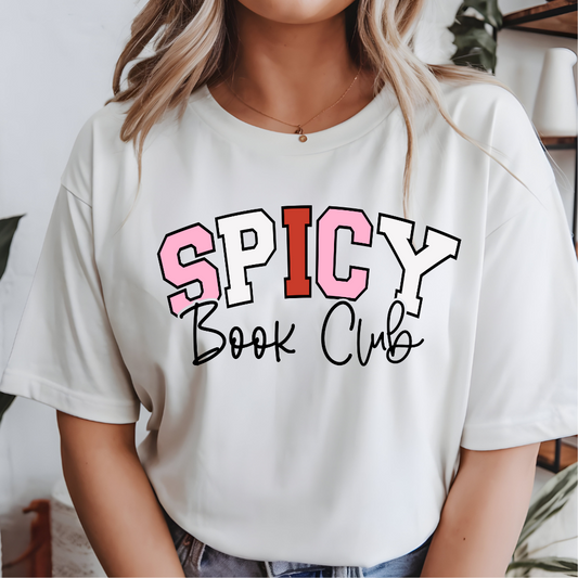 SPICY BOOK CLUB FULL COLOUR TRANSFER