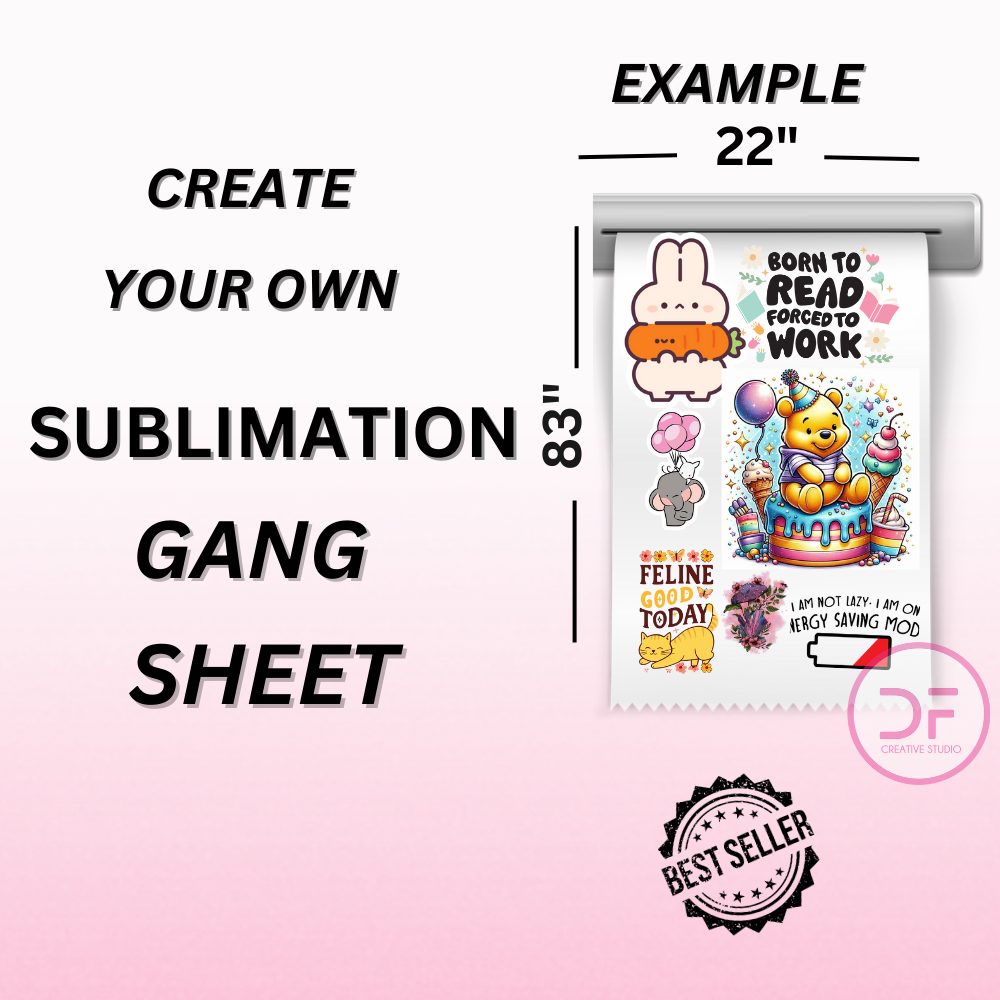 Custom Sublimation - GANG SHEET