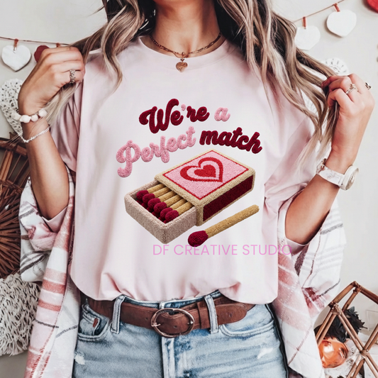 WE ARE PERFECT MATCH FULL COLOUR TRANSFER